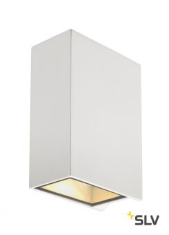 BIG QUAD UP/DOWN светильник настенный IP44 8.6Вт с LED 3000К, 580лм, 110°, белый