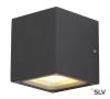 SITRA CUBE светильник настенный IP44 для 2-х ламп GX53 по 9Вт макс., антрацит