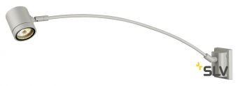 NEW MYRA DISPLAY CURVE светильник настенный IP55 для лампы GU10 50Вт макс., серебристый