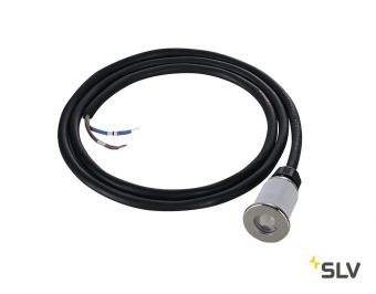 DASAR® 37 ROUND светильник встраиваемый IP67 12-24В= 2Вт c LED 3000К, 120лм, 30°, без БП, сталь