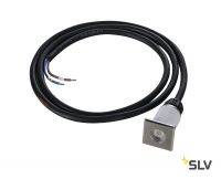 DASAR® 37 SQUARE светильник встраиваемый IP67 12-24В= 2Вт c LED 3000К, 120лм, 30°, без БП, сталь