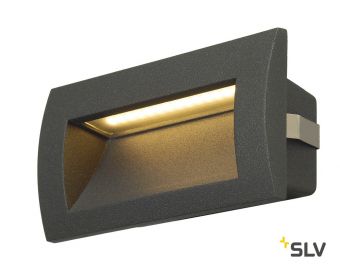 DOWNUNDER OUT M светильник встраиваемый IP55 3.3Вт c LED 3000К, 85лм,антрацит