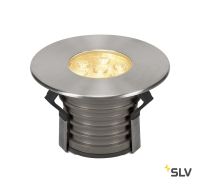 DASAR® 150 PREMIUM ROUND светильник встраиваемый IP67 17Вт c LED 3000К, 1200лм, 30°, Al, сталь