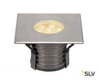 DASAR® 150 PREMIUM SQUARE светильник встраиваемый IP67 17Вт c LED 3000К, 1200лм, 60°, Al, сталь