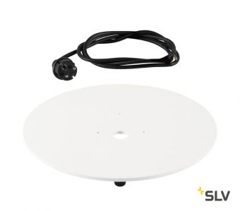 LIGHT PIPE LED, основание уличное с кабелем, белый/ черный