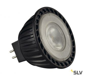 LED MR16 источник света 12В, 3.8Вт, 2700K, 225лм, 40°, черный корпус