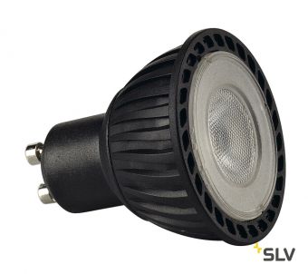LED GU10 источник света 230В, 4.3Вт, 2700K, 245лм, 40°, черный корпус