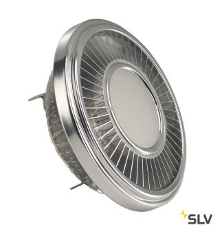 LED QR111 G53 источник света 12В 50Гц, 15Вт, 2700K, 680лм, 140°, алюминиевый корпус