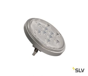 LED QR111 G53 источник света 12В 50Гц, 9Вт, 2700K, 800лм, 13°, серебристый корпус