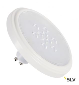 LED QPAR111 GU10 источник света 230В, 7.9Вт, 2700K, 730лм, 25°, белый корпус