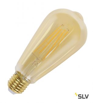 LED ST64 E27 источник света 230В, 5Вт, 2000K, 500лм, 330°, филаментный