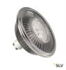 LED QPAR111 GU10 источник света 230В, 15.5Вт, 2700K, 680лм, 30°, алюминиевый корпус