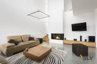 MOLAT PD светильник подвесной IP44 для лампы E27 60Вт макс., без основания, антрацит/стекло прозрач.