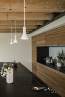 PHELIA 130 светильник подвесной для лампы E27 23Вт макс., черный/ белый