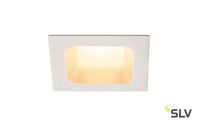 VERLUX  75 светильник встраиваемый 12Вт с БП и LED 3000К, 880лм, 80°, белый