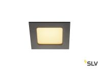 FRAME BASIC LED SET светильник встраиваемый 9.4Вт с LED 3000К, 450лм, 90°, с БП, черный