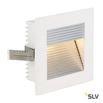 FRAME CURVE FLAT QT9 светильник встраиваемый 12В для лампы QT9 G4 20Вт макс., белый/ алюминий