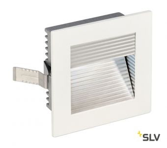 FRAME CURVE LED светильник встраиваемый 350мА 1Вт с LED 4000К, 60лм, белый/ алюминий