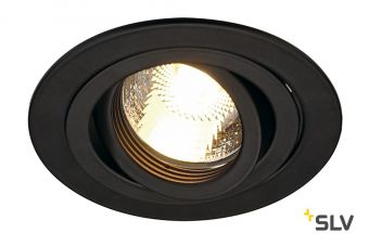 NEW TRIA 78 ROUND GU10 CS светильник встраиваемый для лампы GU10 50Вт макс., черный