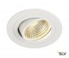 NEW TRIA 77 ROUND CS светильник встраиваемый 9.1Вт с БП и LED 2700К, 645лм, 38°, белый