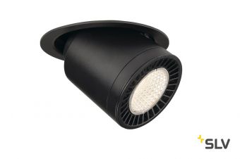 SUPROS MOVE светильник встраиваемый 31Вт с БП и LED 3000К, 2100лм, 60°, черный