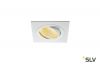 NEW TRIA 110 SQUARE CS светильник встраиваемый 16Вт с БП и LED 2700К, 1030лм, 38°, белый