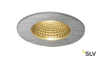 PATTA-I ROUND светильник встраиваемый IP65 12Вт c LED 3000К, 910лм, 38°, алюминий