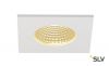 PATTA-I SQUARE  светильник встраиваемый IP65 12Вт c LED 3000К, 910лм, 38°, белый