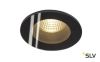 PATTA-F ROUND светильник встраиваемый IP65 12Вт c LED 3000К, 745лм, 38°, черный