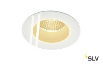 PATTA-F ROUND светильник встраиваемый IP65 12Вт c LED 3000К, 860лм, 38°, белый