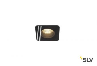 PATTA-F SQUARE светильник встраиваемый IP65 12Вт c LED 3000К, 745лм, 38°, черный