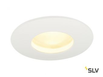 OUT 65 ROUND светильник встраиваемый IP65 12Вт с LED 3000К, 640лм, 38°, белый