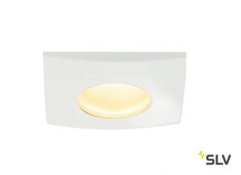 OUT 65 SQUARE светильник встраиваемый IP65 12Вт с LED 3000К, 640лм, 38°, белый