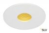 H-LIGHT ROUND HOLE светильник встраиваемый 12Вт с LED 2700К, 265лм, с БП, белый