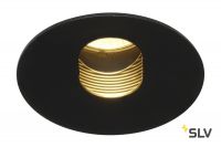 H-LIGHT OVAL HOLE светильник встраиваемый 12Вт с LED 2700К, 395лм, с БП, черный