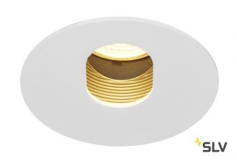 H-LIGHT OVAL HOLE светильник встраиваемый 12Вт с LED 2700К, 395лм, с БП, белый