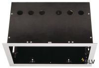 AIXLIGHT® PRO, 2 FRAME корпус с рамкой для 2-x светильников MODULE, серебристый / черный