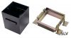 AIXLIGHT® PRO, 1 FRAMELESS корпус безрамочный для 1-го светильника MODULE, черный