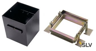 AIXLIGHT® PRO, 1 FRAMELESS корпус безрамочный для 1-го светильника MODULE, черный